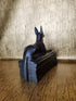 Anubis On Sarcophagus Statue - Made in Egypt