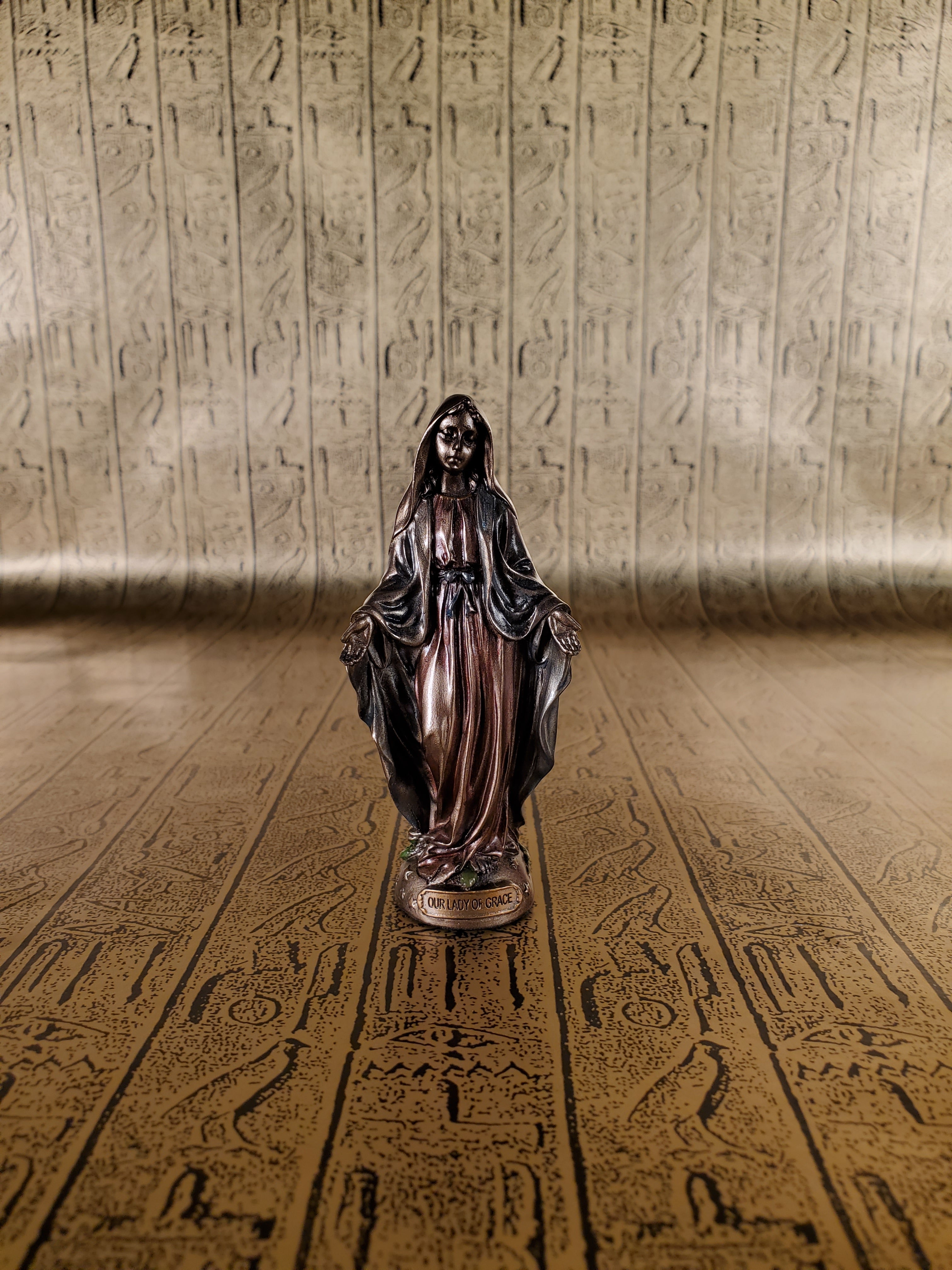 Our Lady of Grace Mini Statue