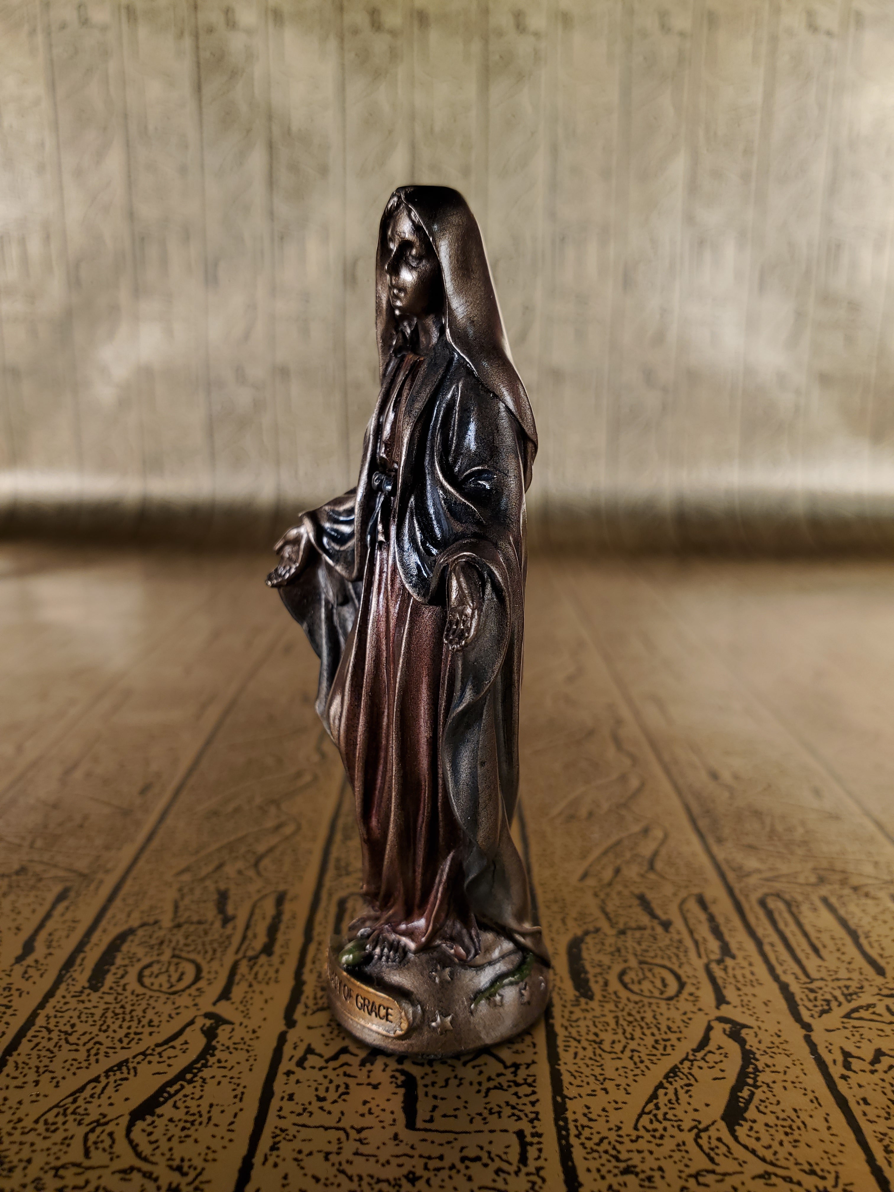 Our Lady of Grace Mini Statue