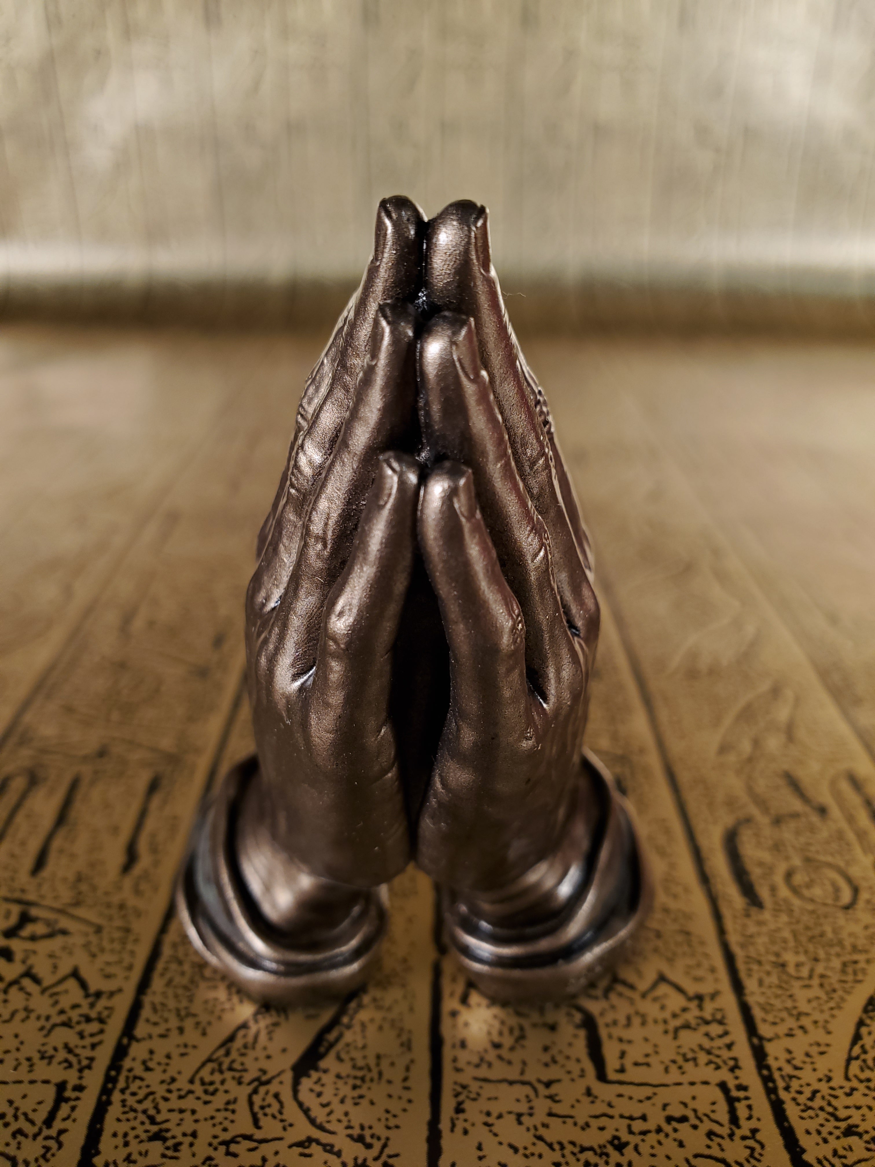 Praying Hands Mini Statue