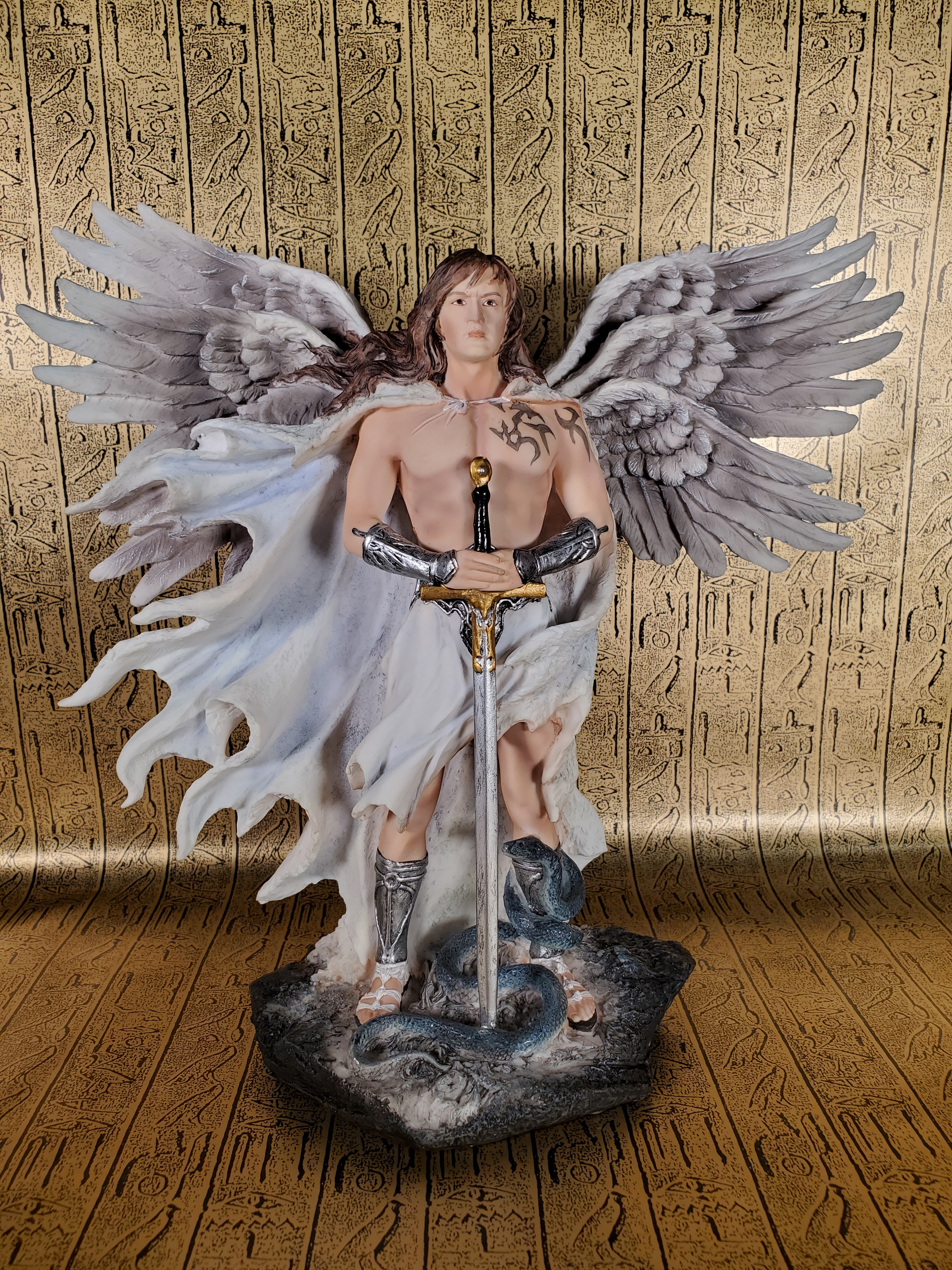 Six Winged Seraphim Statue - Seraph Guardian Angel