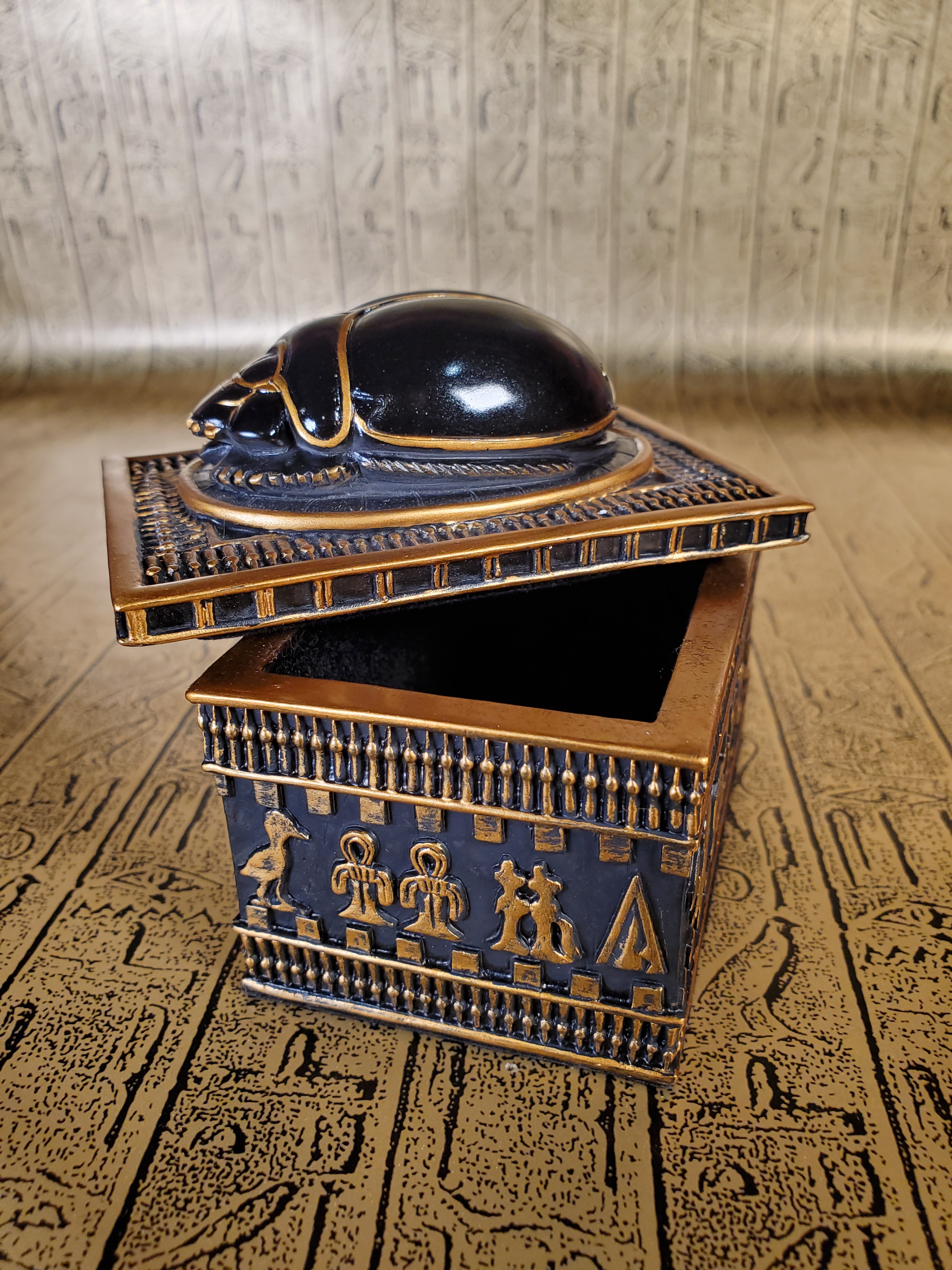 Scarab Trinket Box