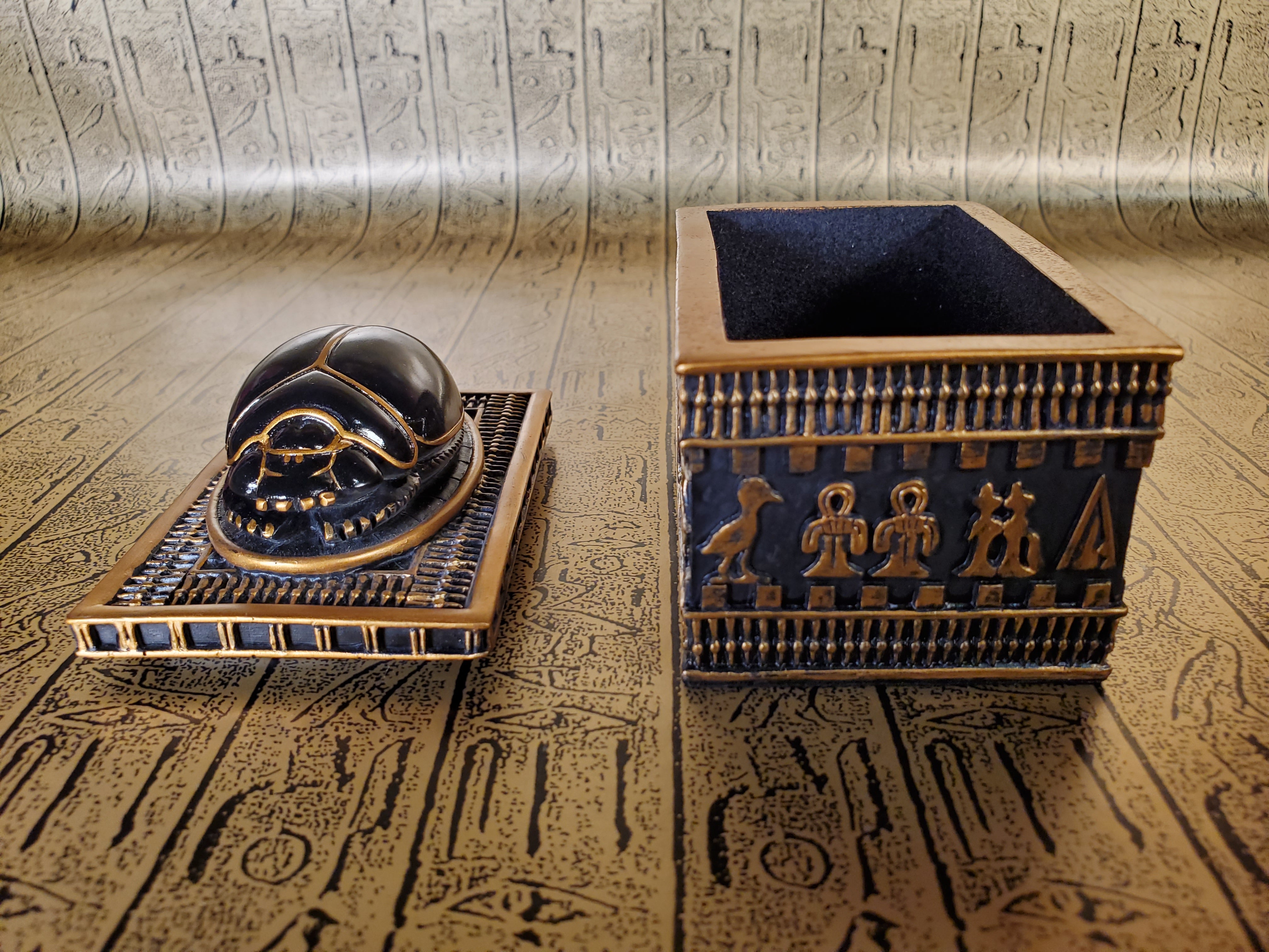 Scarab Trinket Box