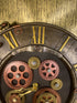 Steampunk Rivet Wall Clock