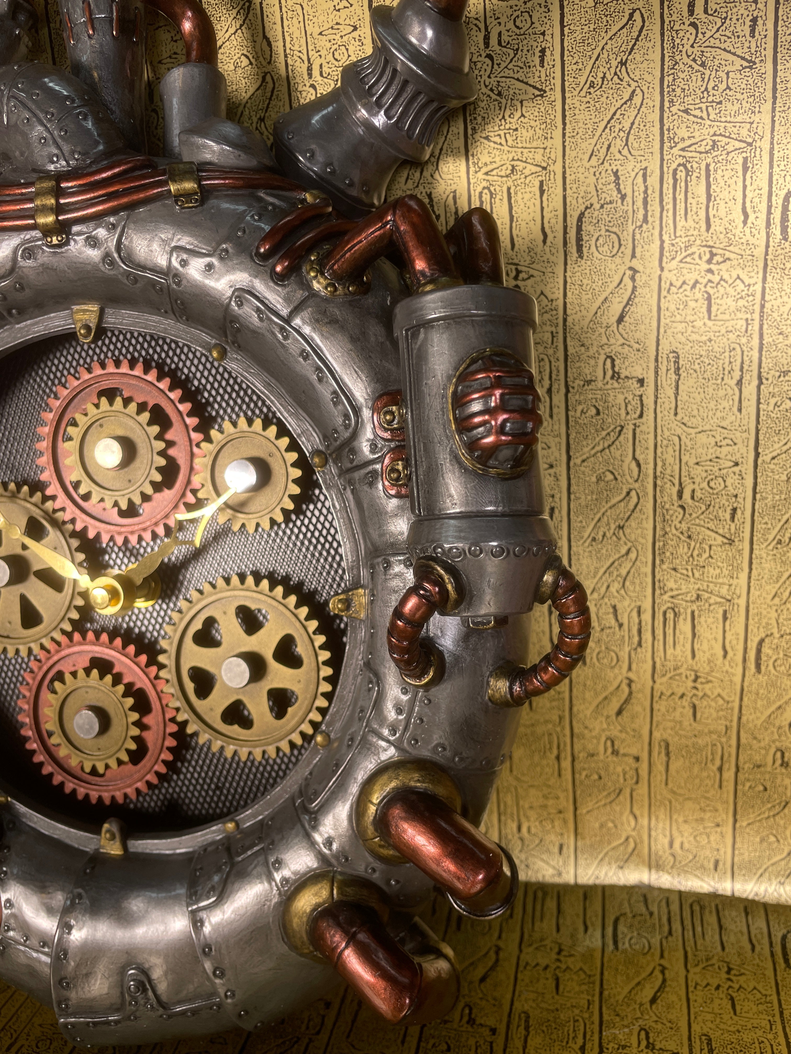 Steampunk Magnum Opus Wall Clock