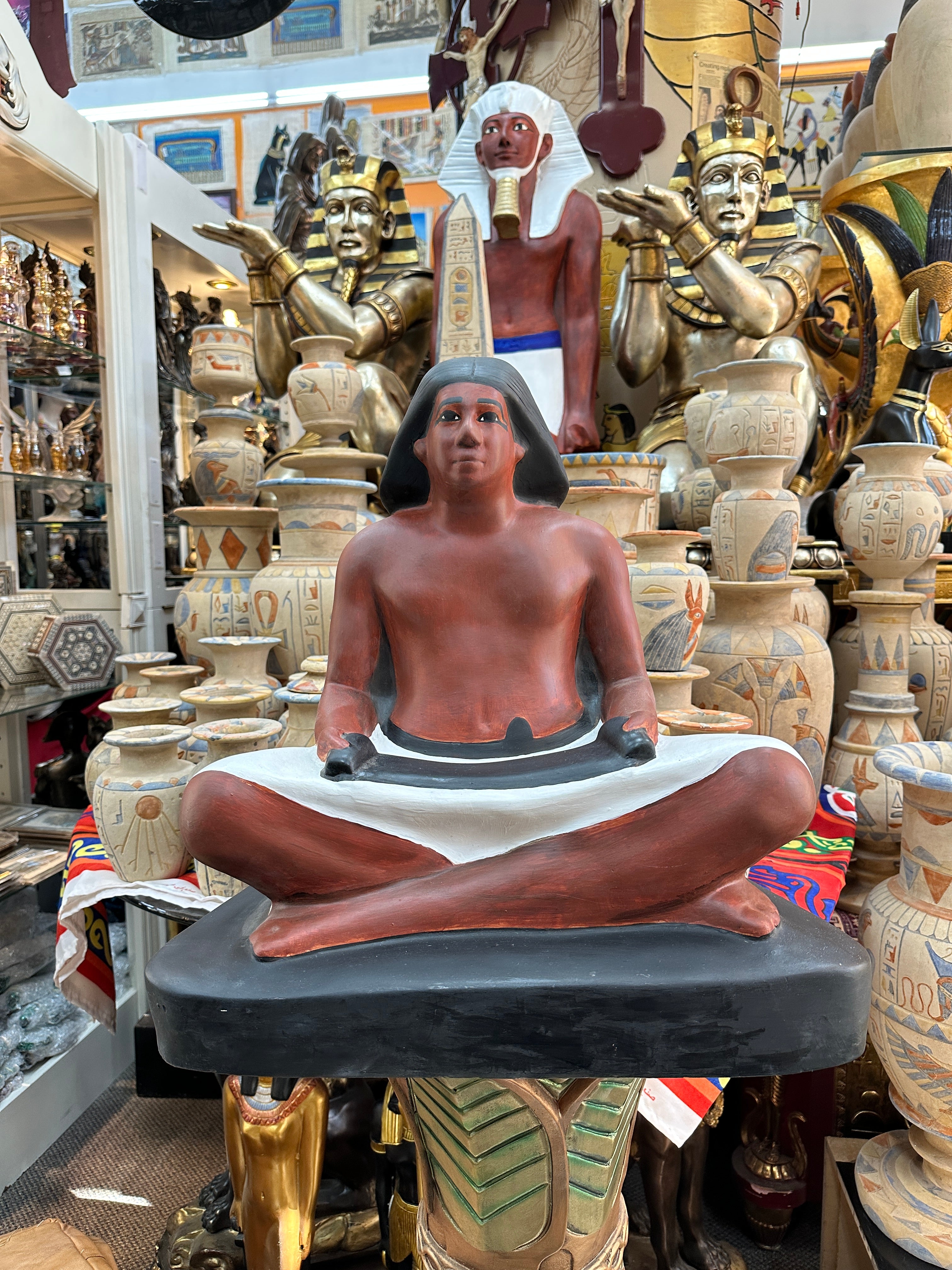 Scribe Statue