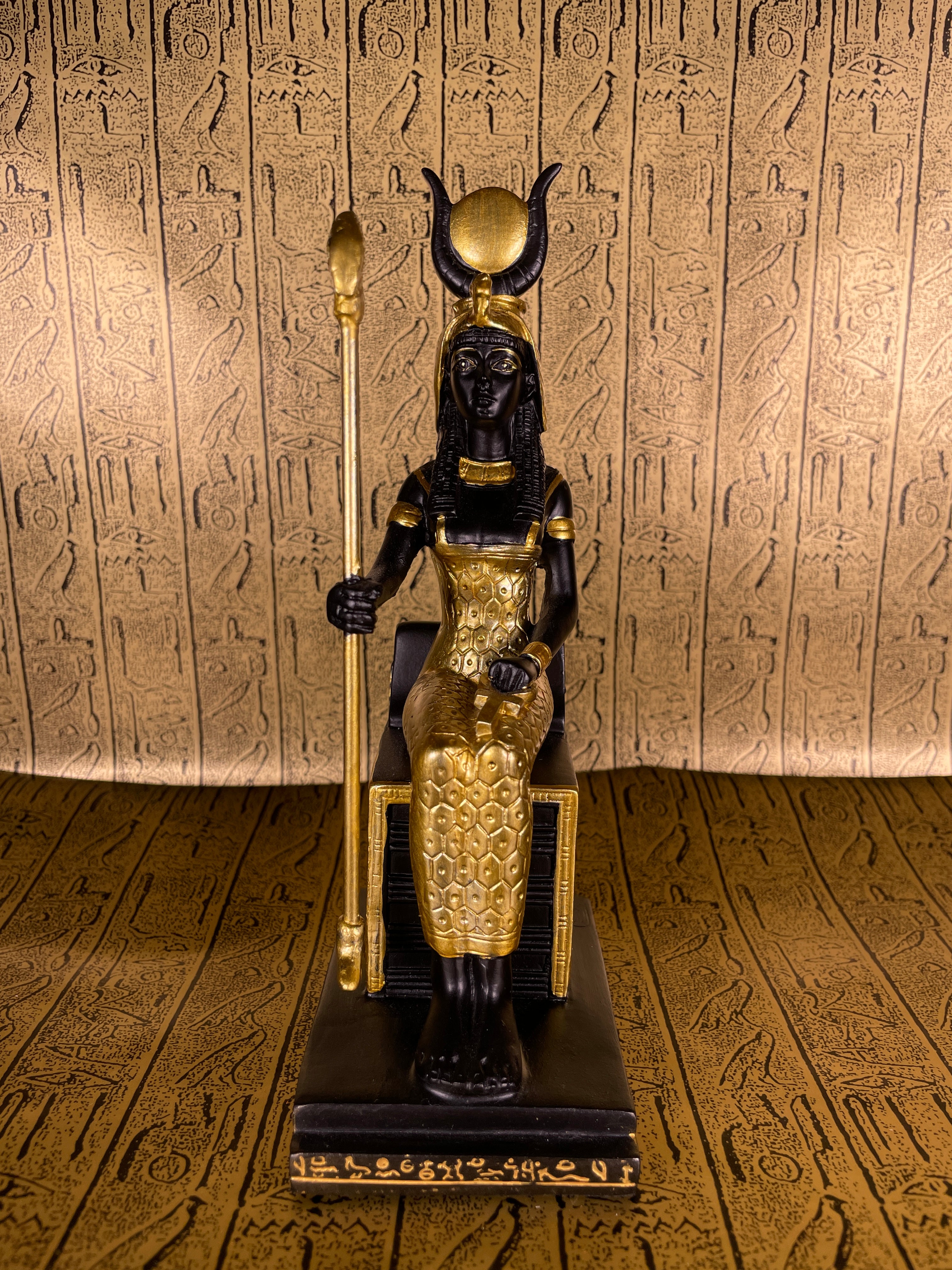 Isis in Throne Statue