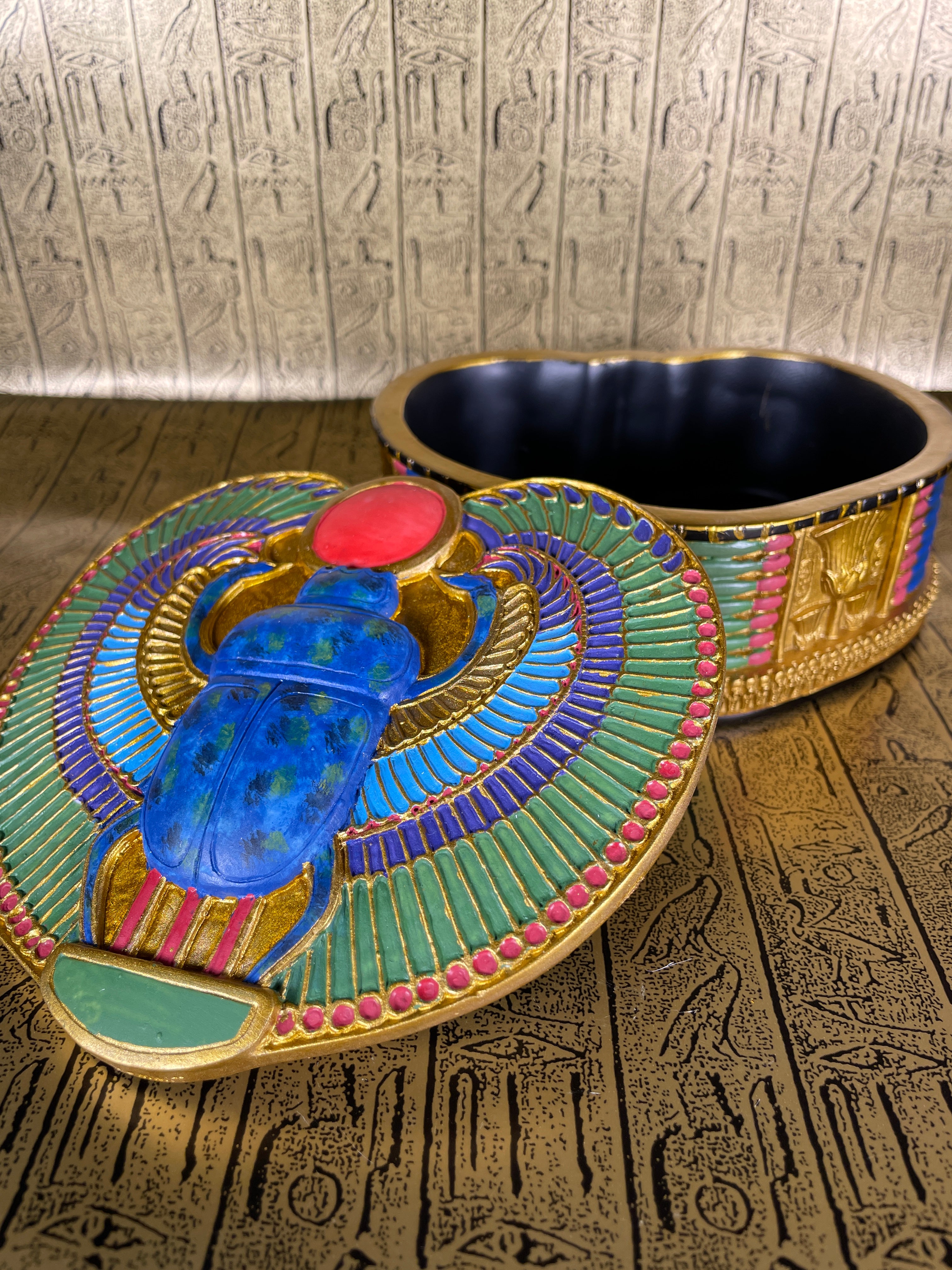 Winged Scarab Box