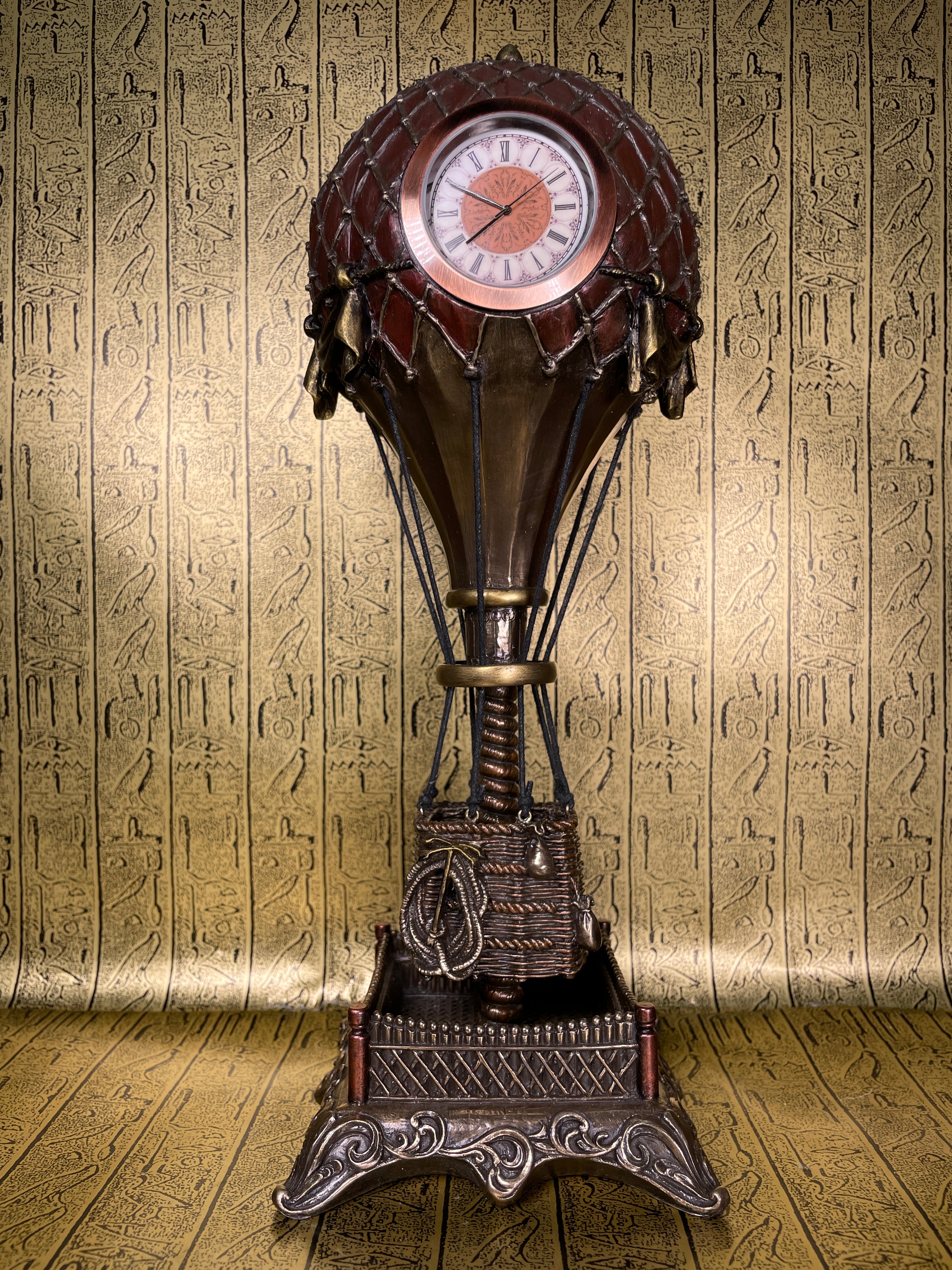 Steampunk Hot Air Balloon Clock
