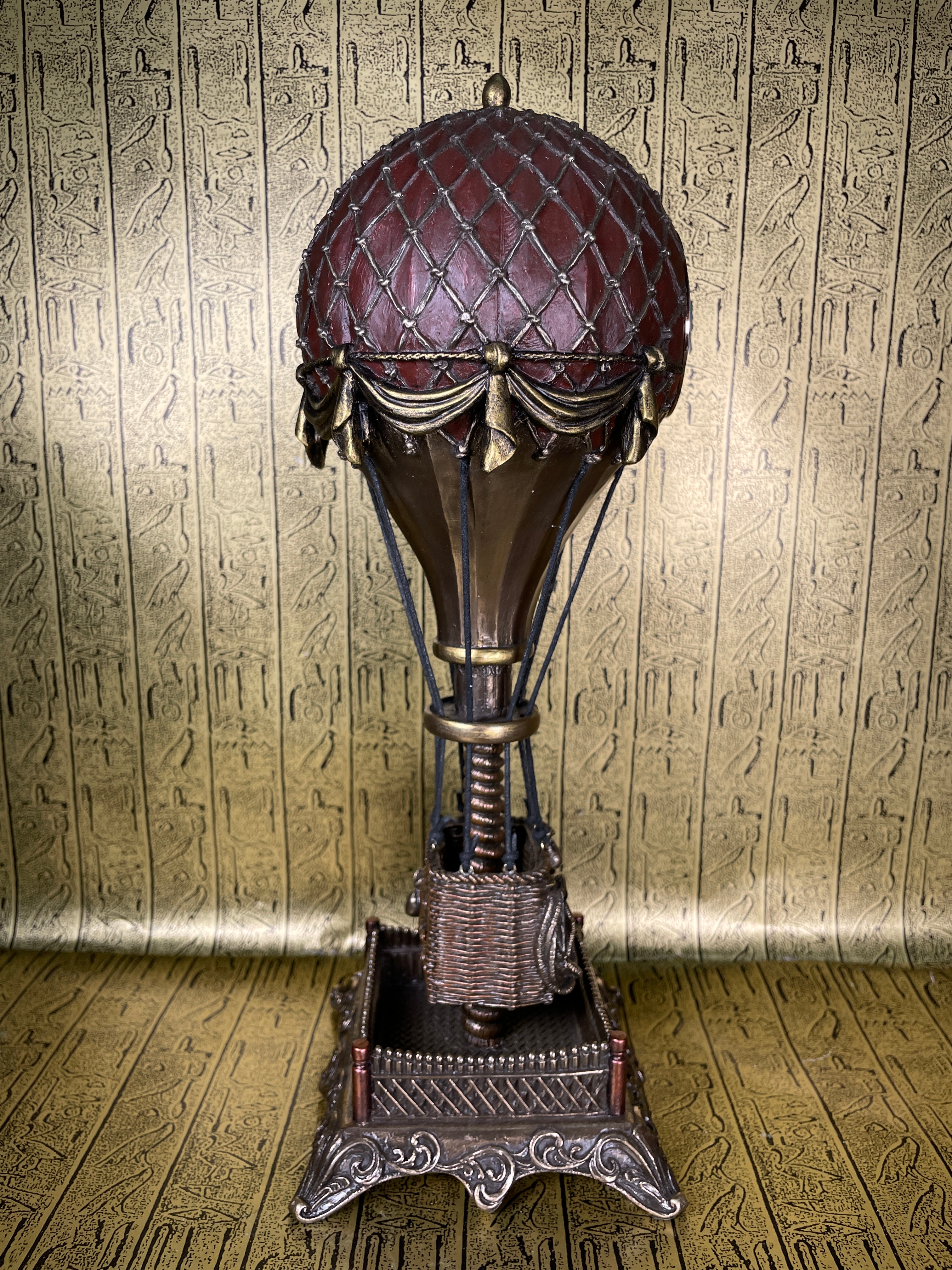 Steampunk Hot Air Balloon Clock