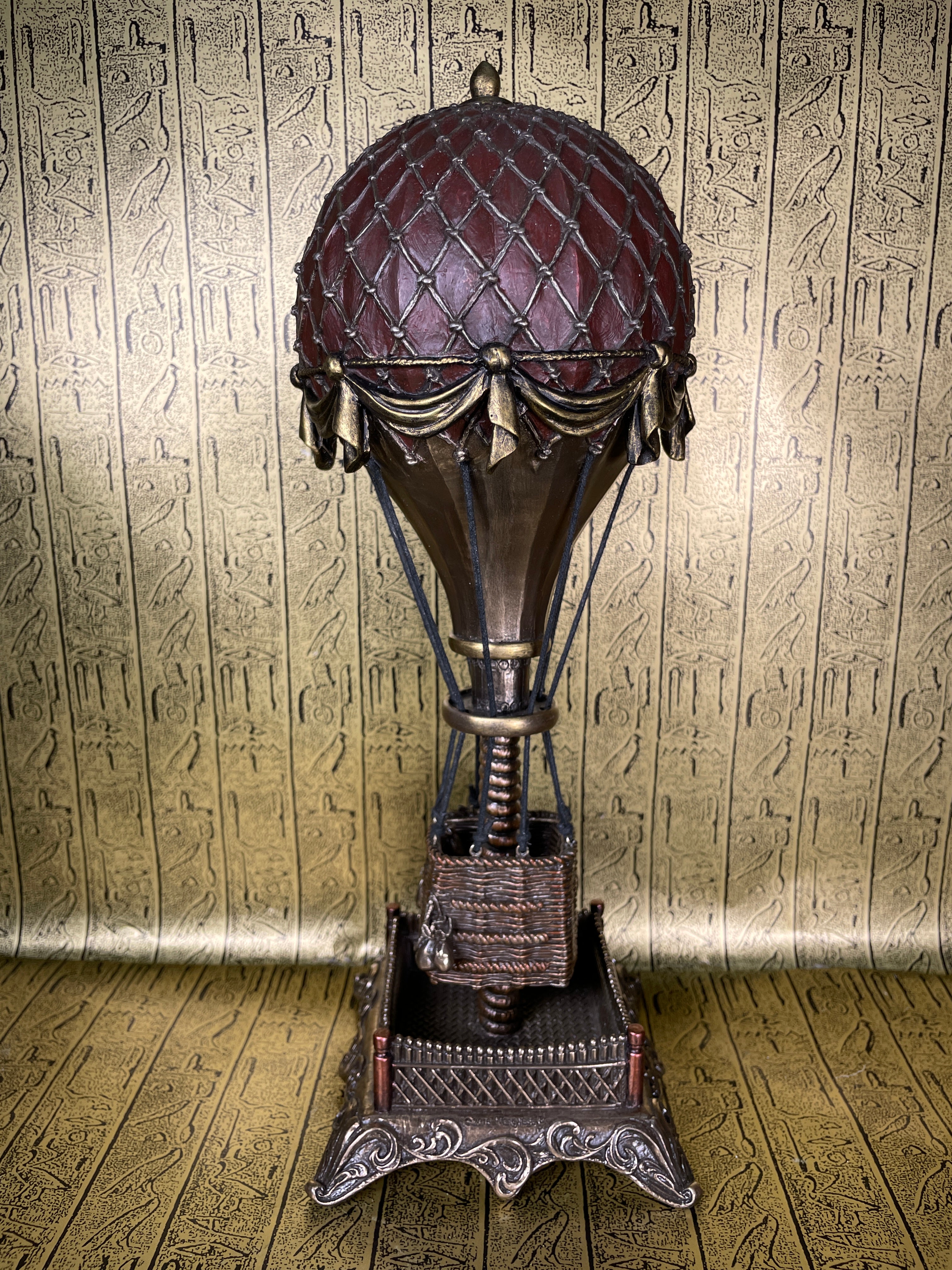 Steampunk Hot Air Balloon Clock