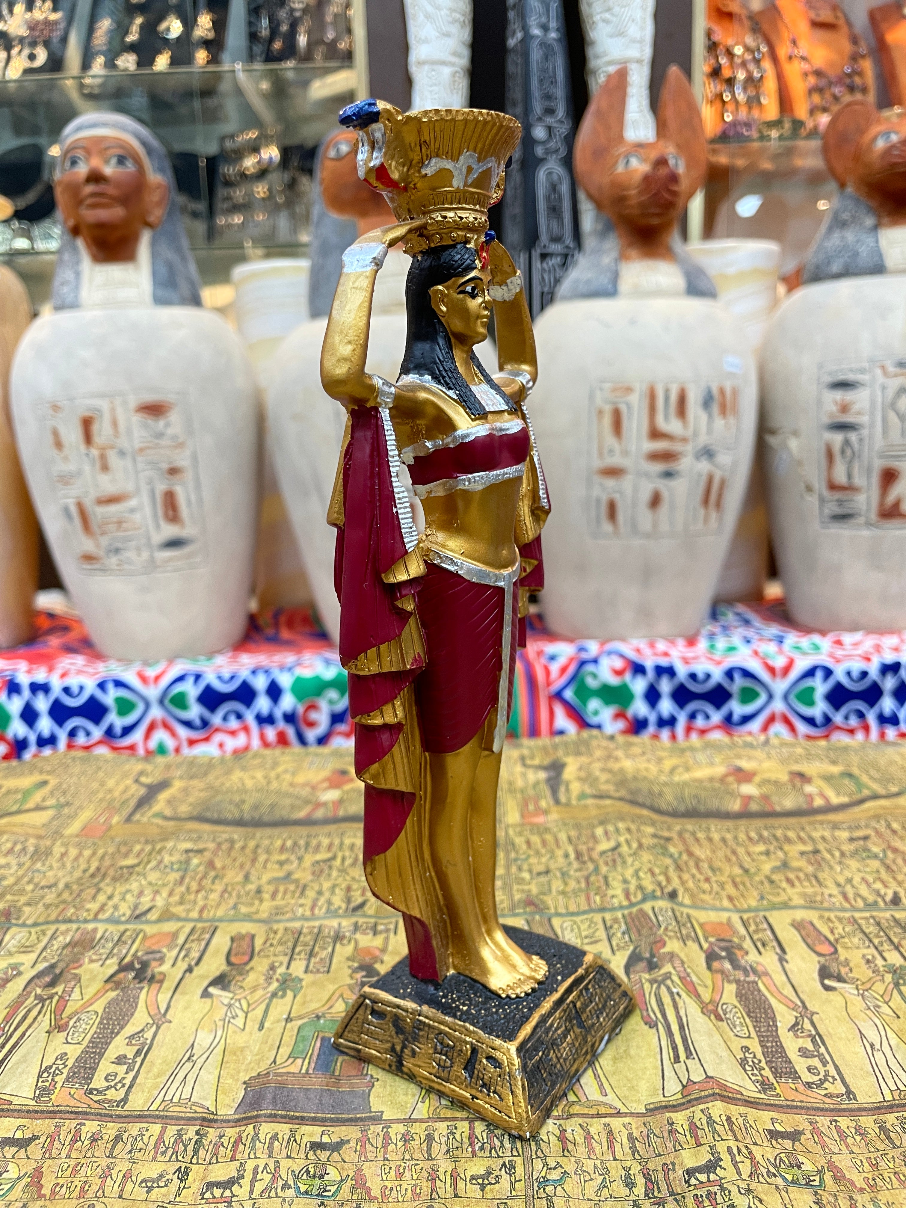 Isis Statue - Handmade in Egypt