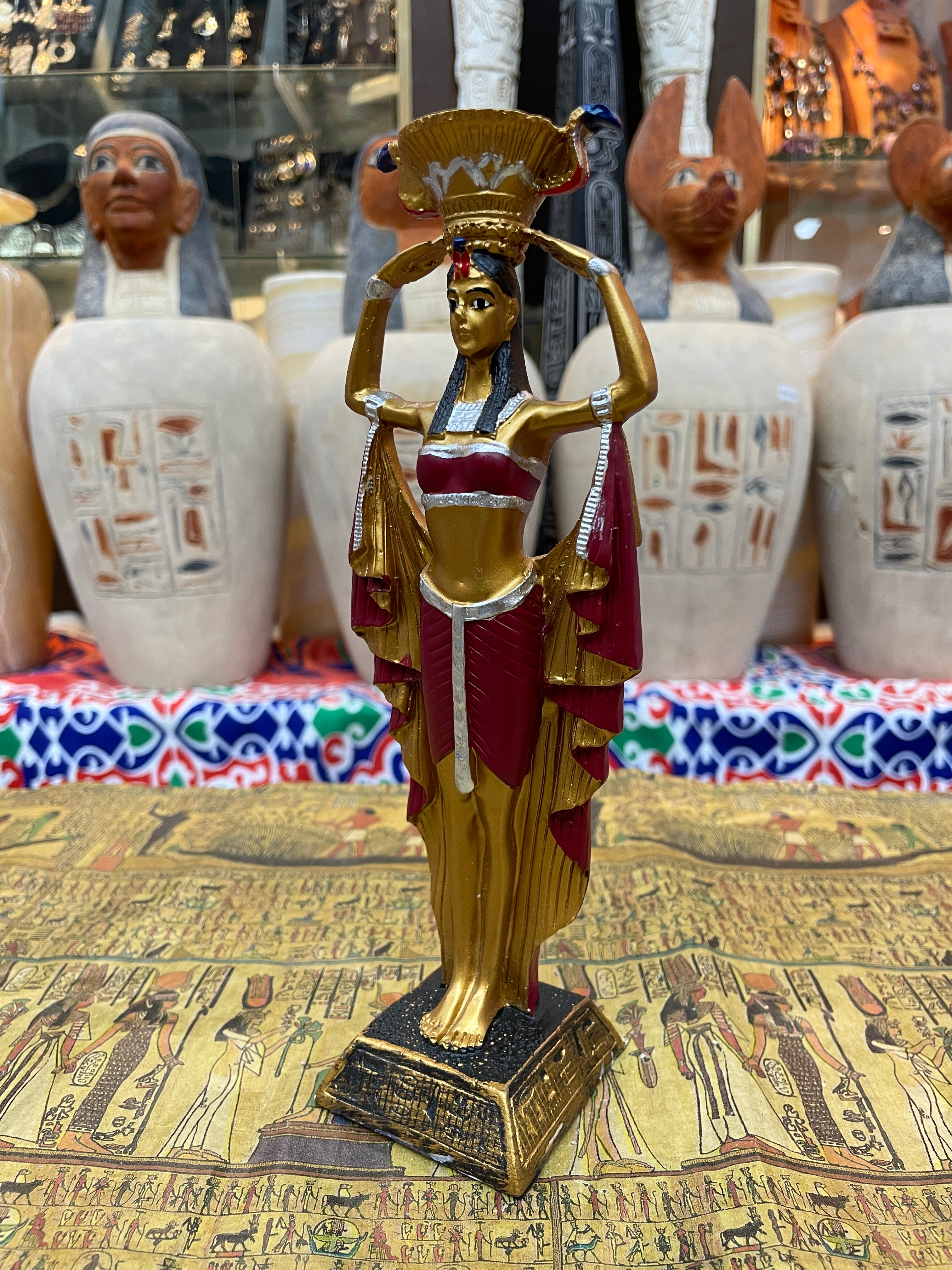 Isis Statue - Handmade in Egypt