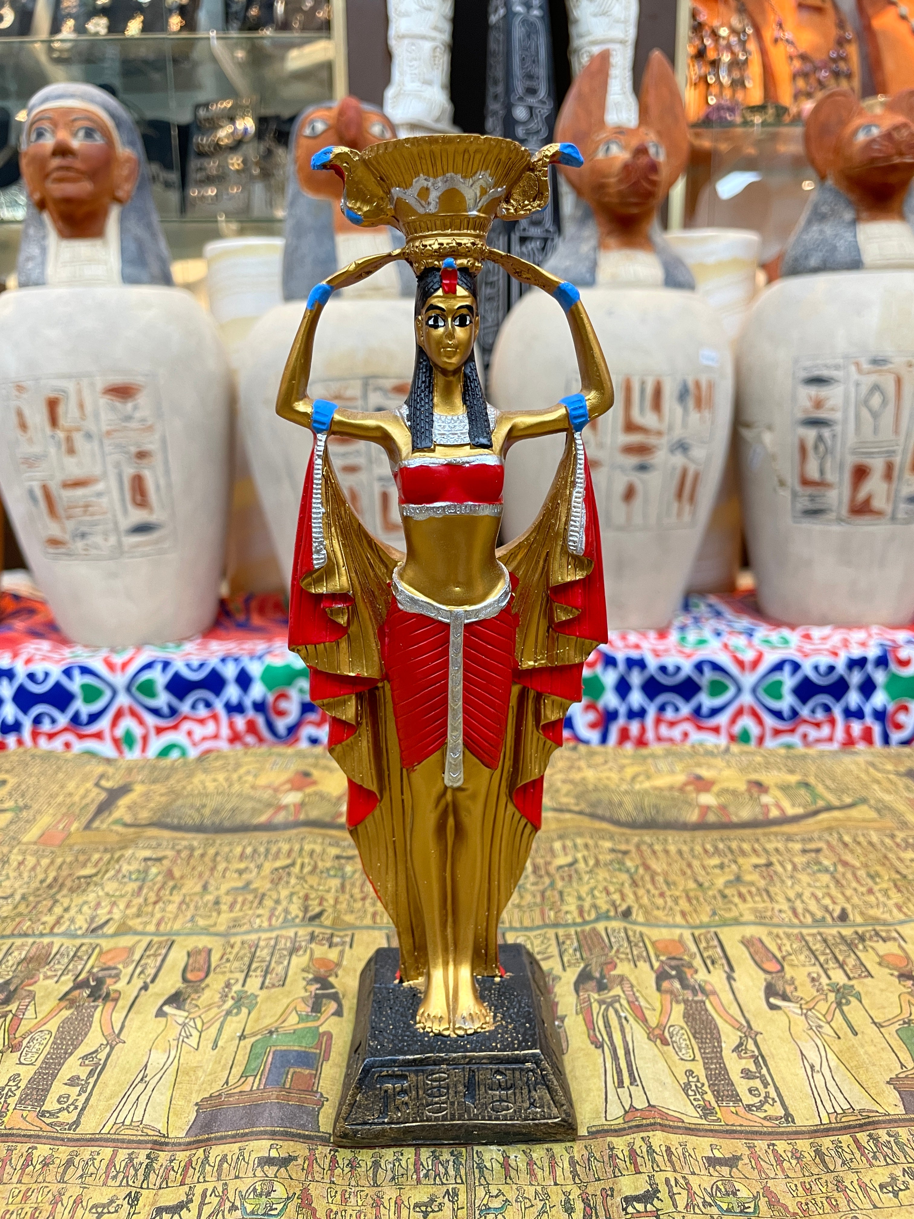 Isis Statue - Handmade in Egypt