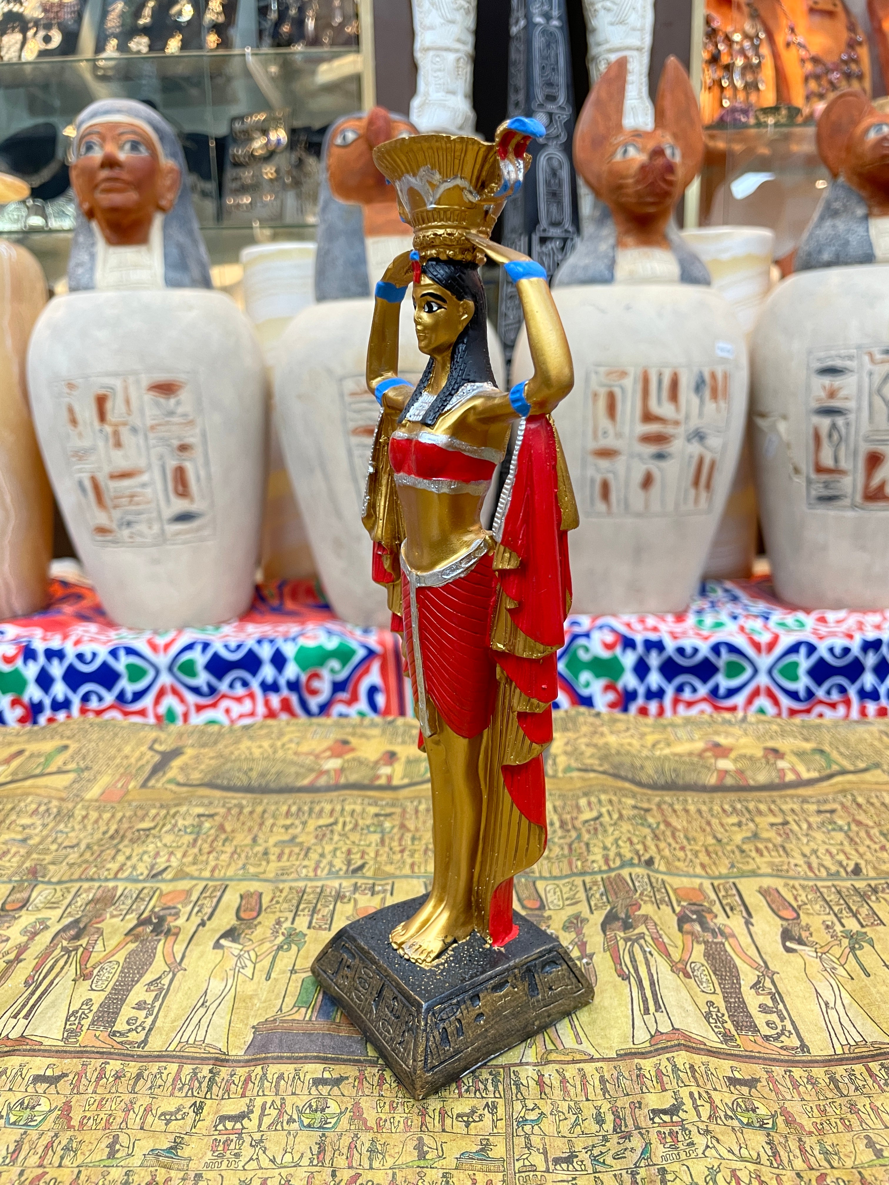 Isis Statue - Handmade in Egypt