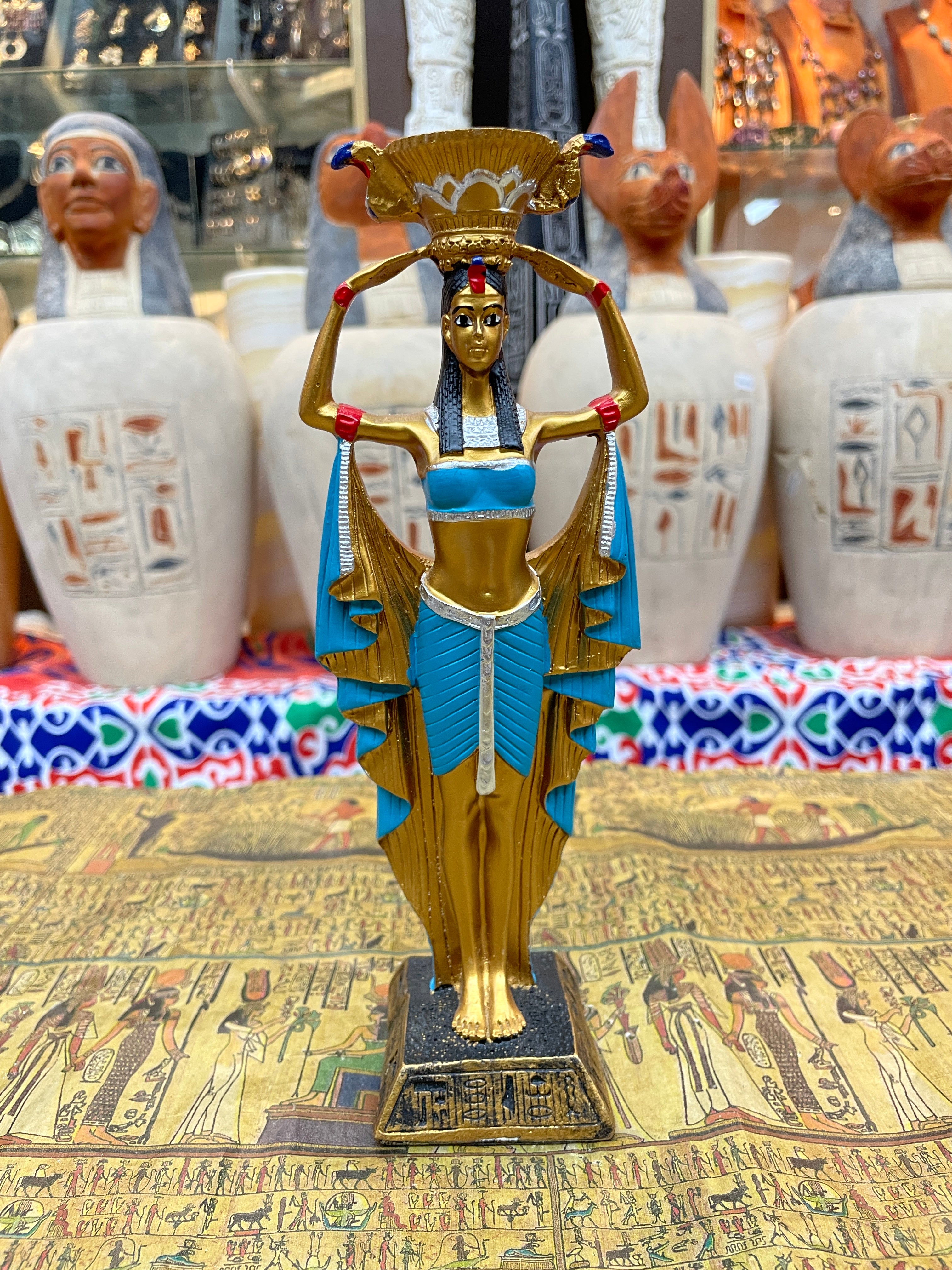 Isis Statue - Handmade in Egypt