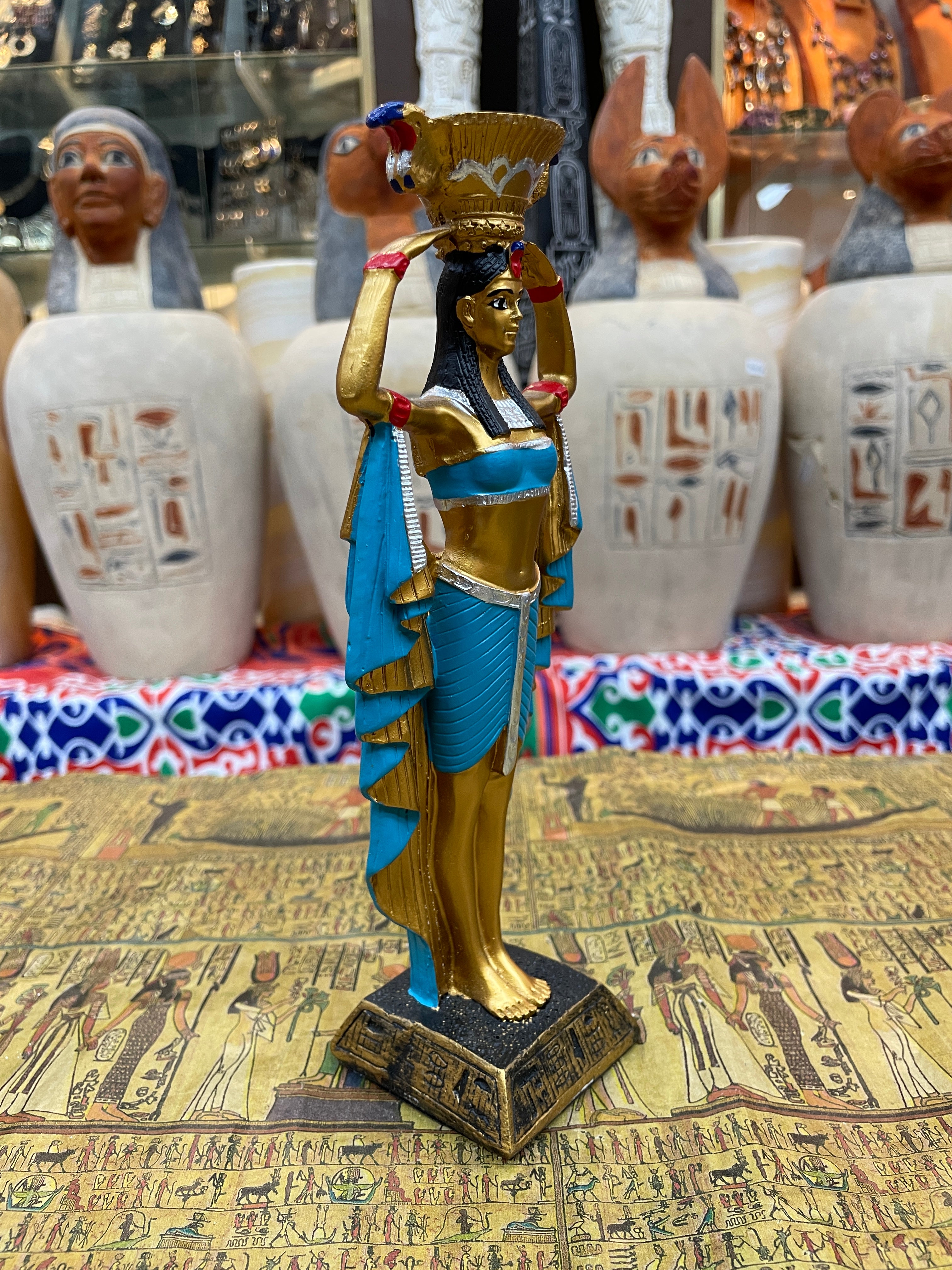Isis Statue - Handmade in Egypt