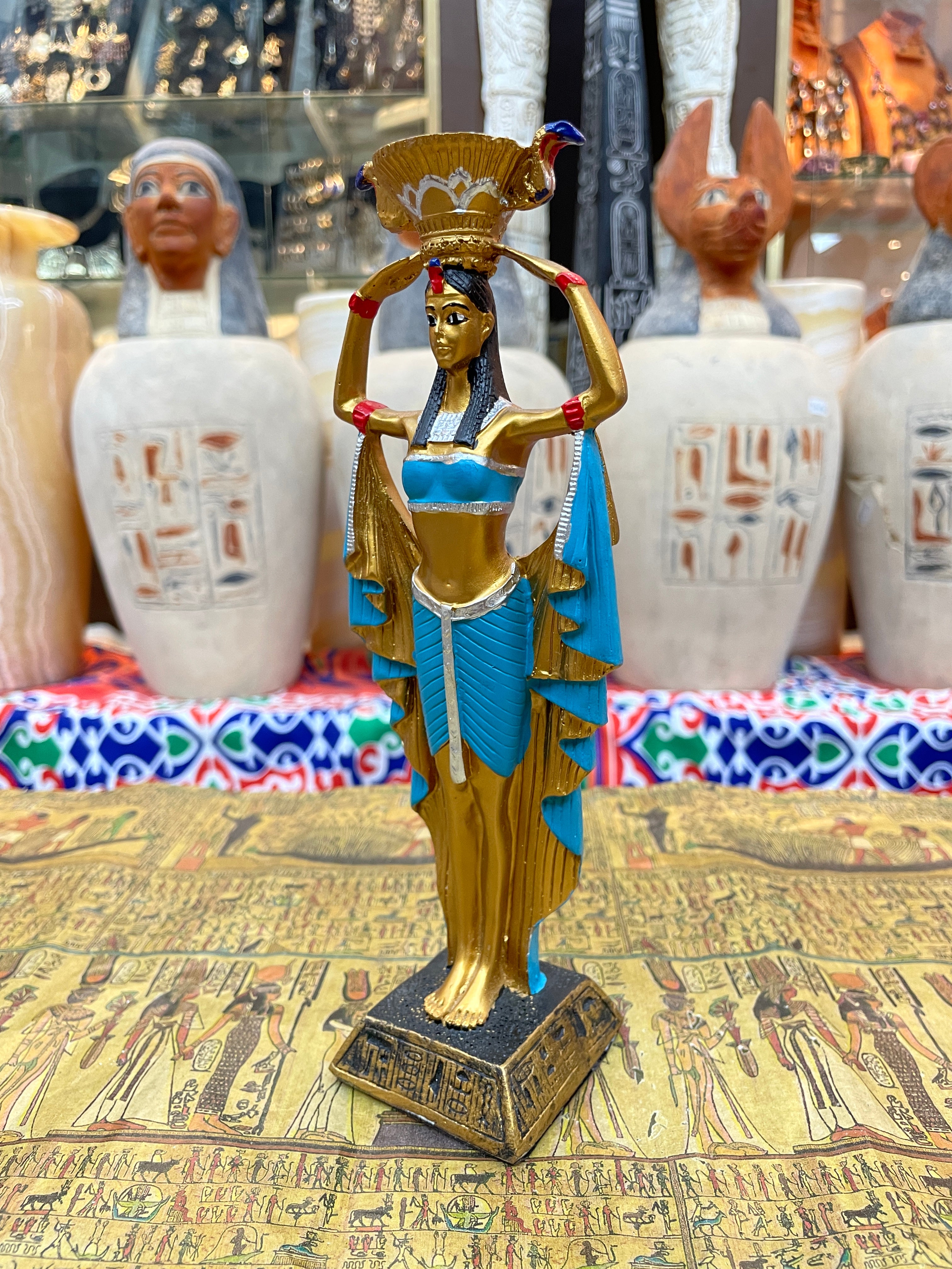 Isis Statue - Handmade in Egypt
