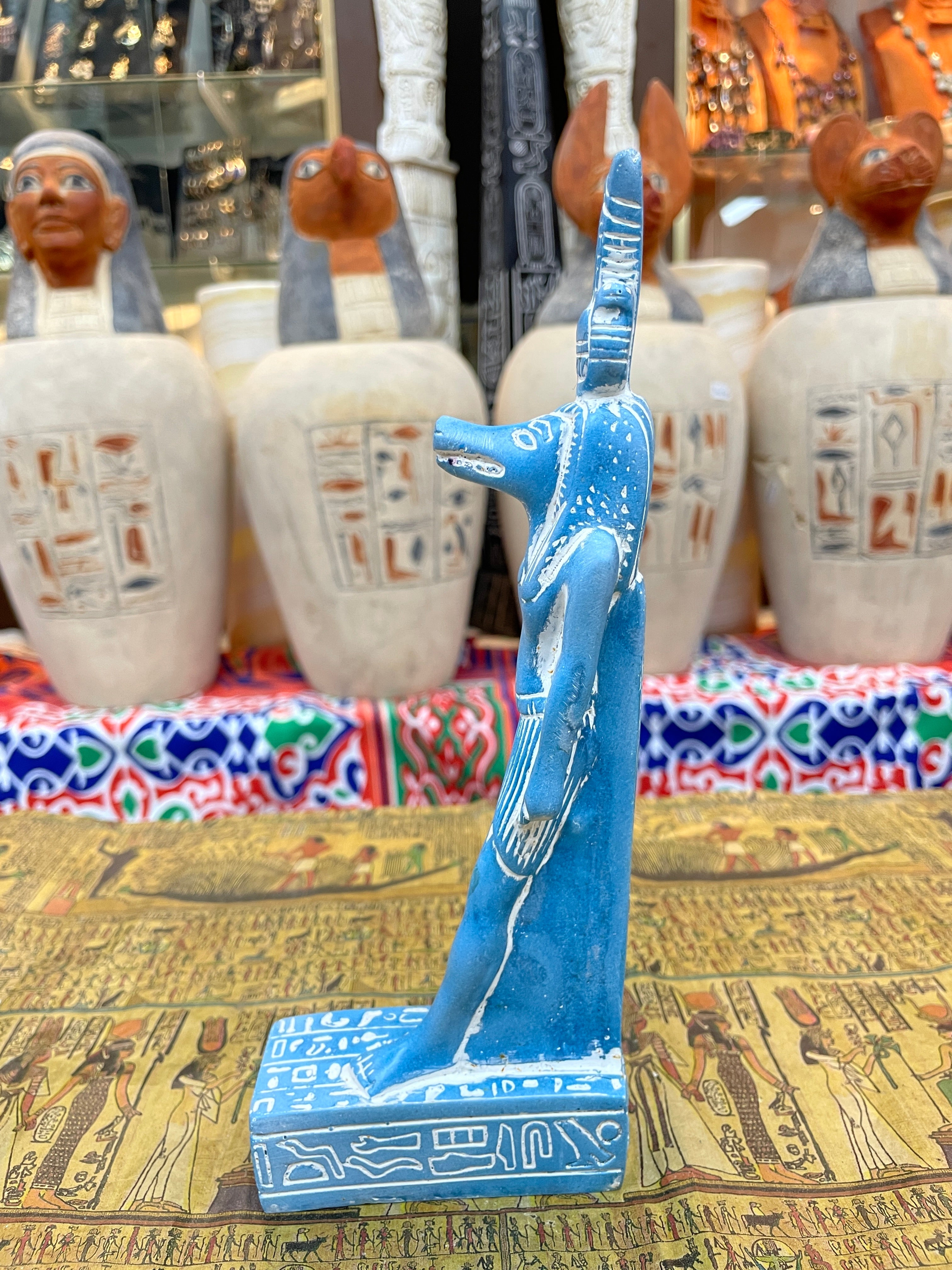 Sobek Statue - Handmade in Egypt