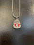 King Tut Pendant with Inlay & CZ