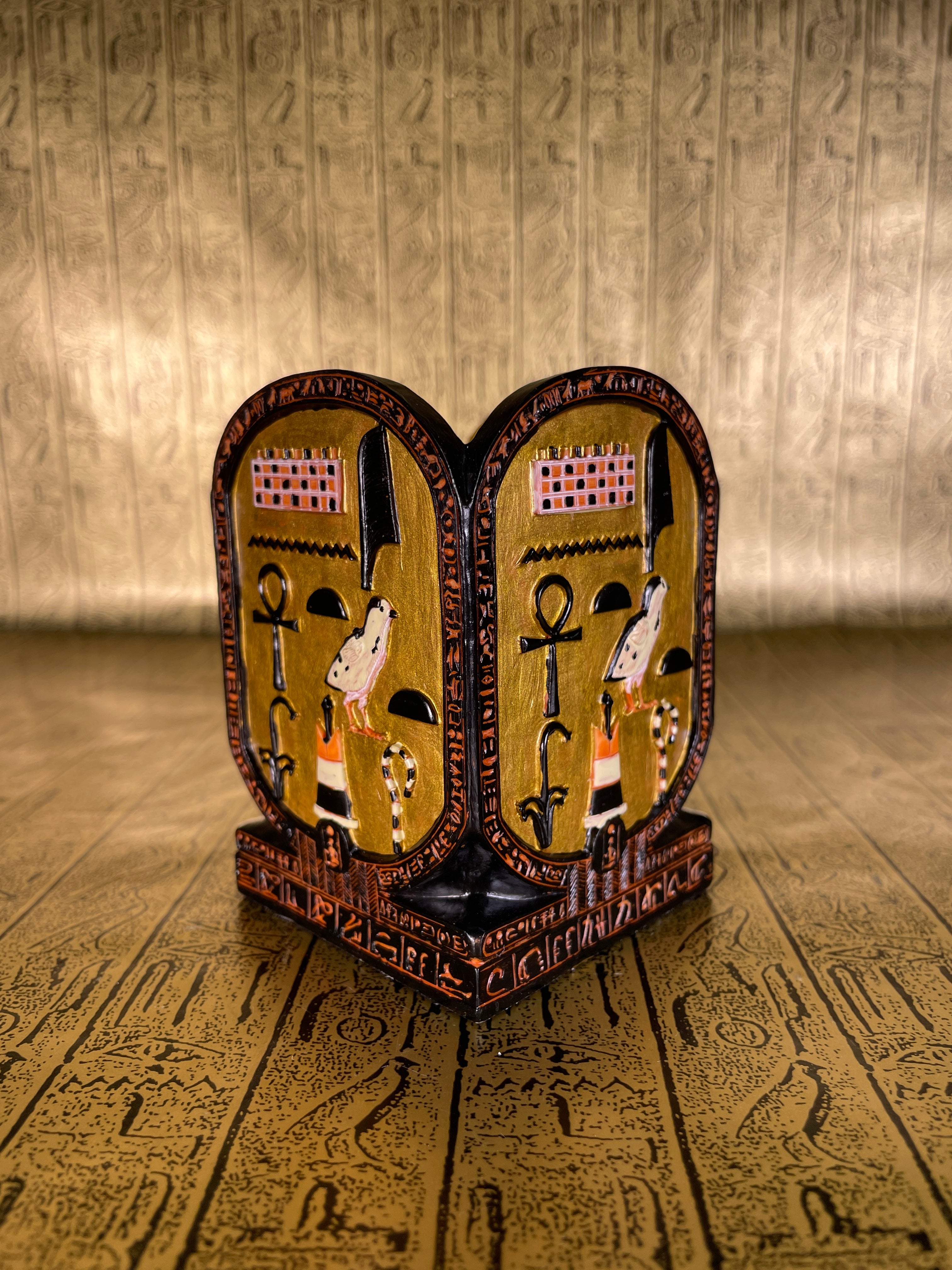 Egyptian Cartouche Pen Cup