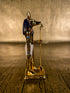 Gold Anubis Mini Statue - Pewter