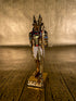 Gold Anubis Mini Statue - Pewter