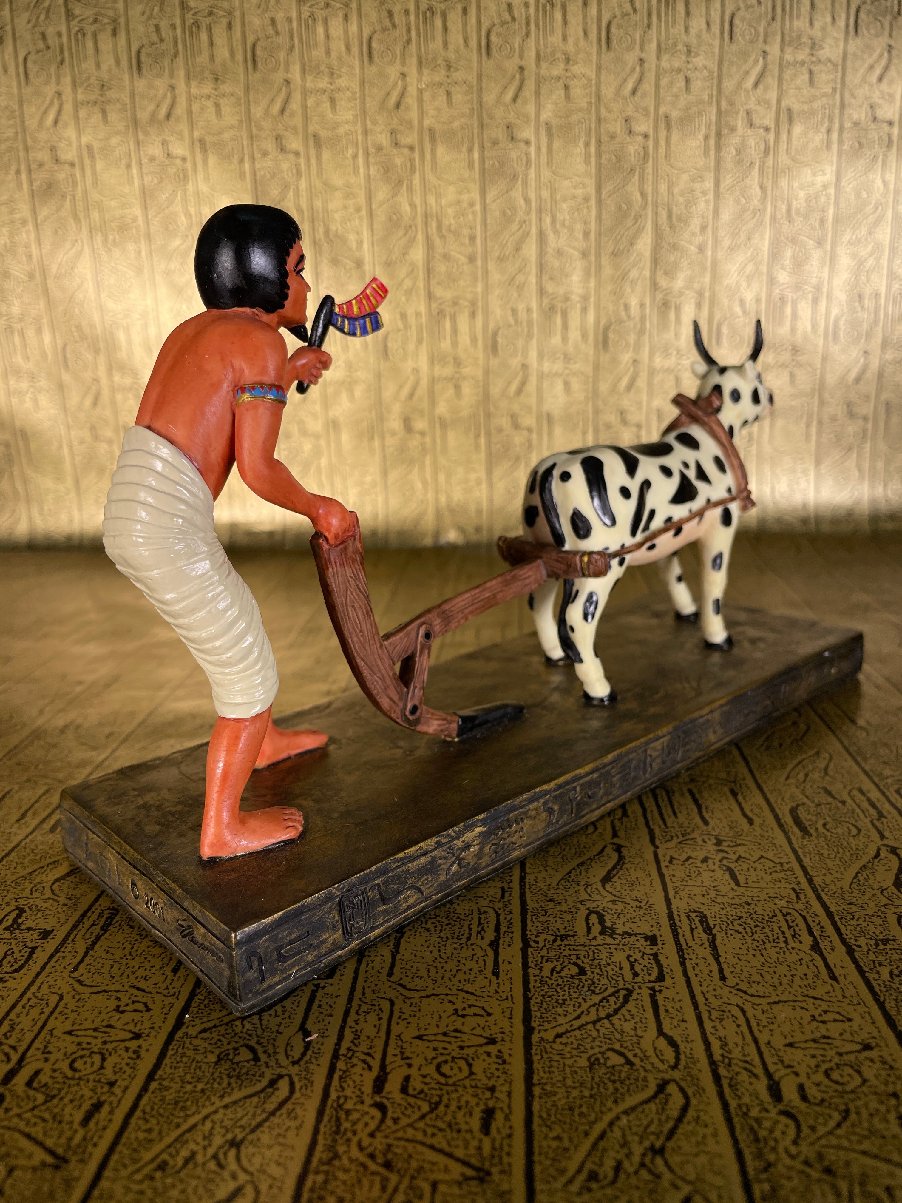 Egyptian Farmer Statue