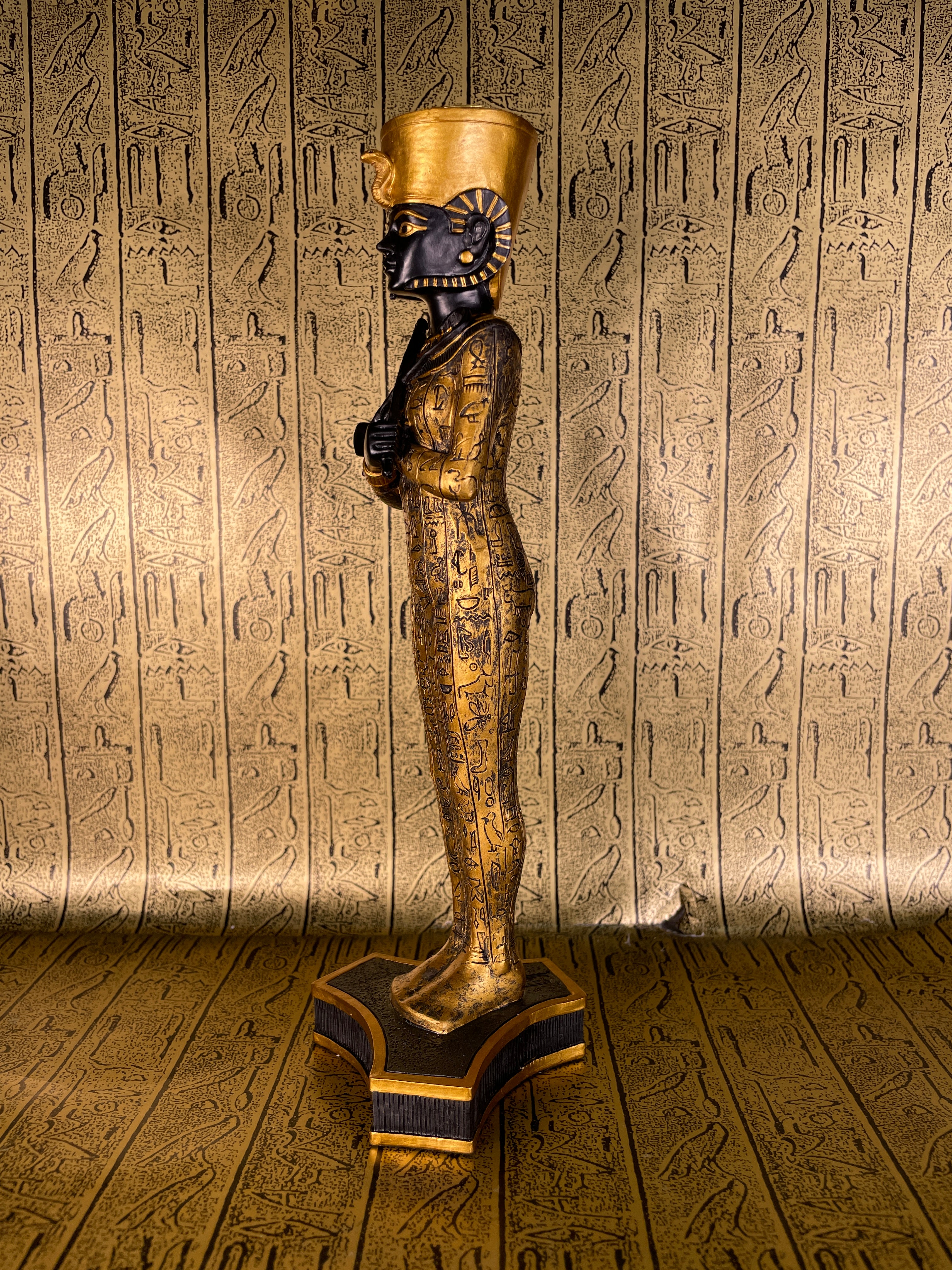 King Taharqa Candleholder