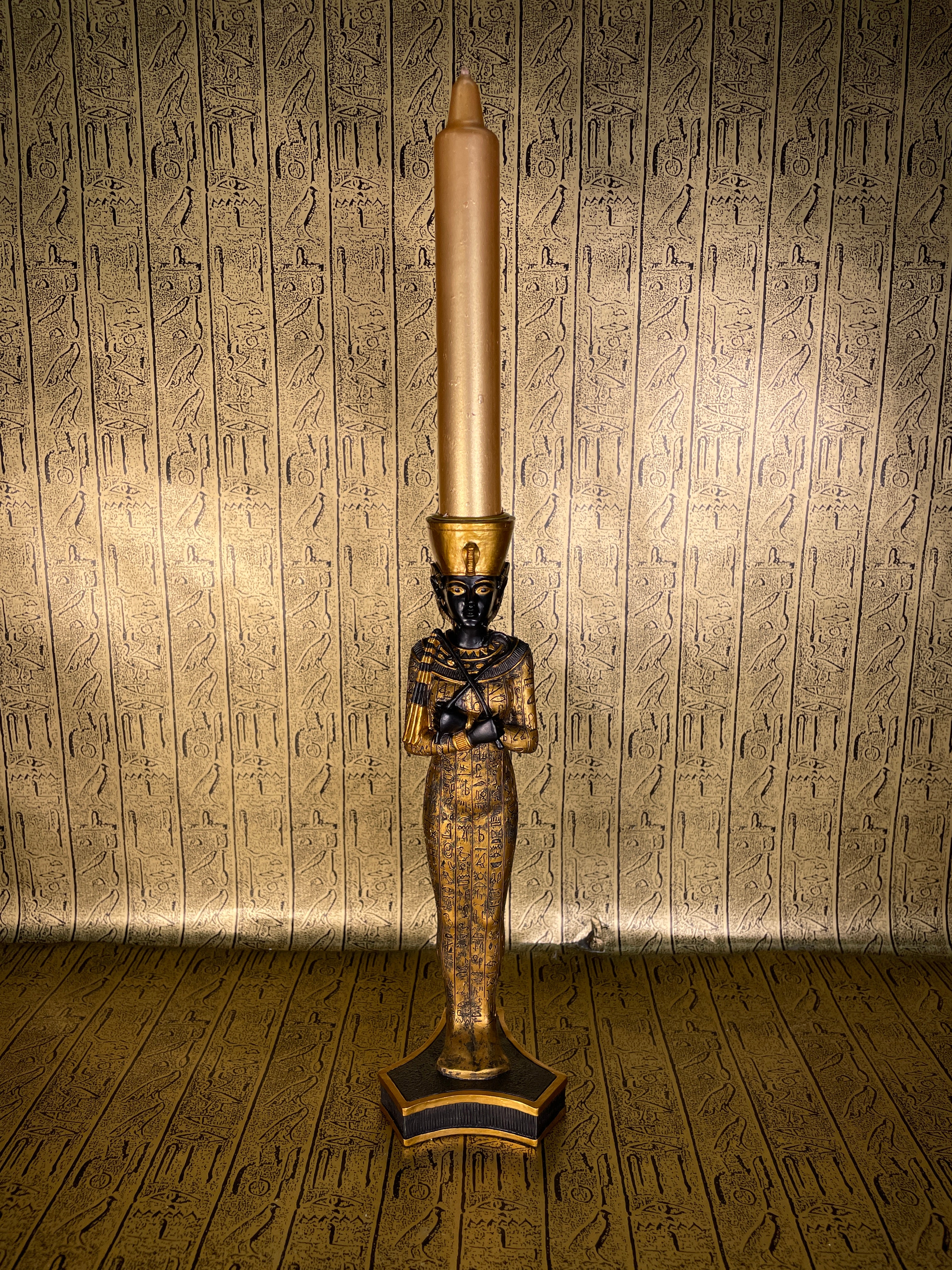 King Taharqa Candleholder