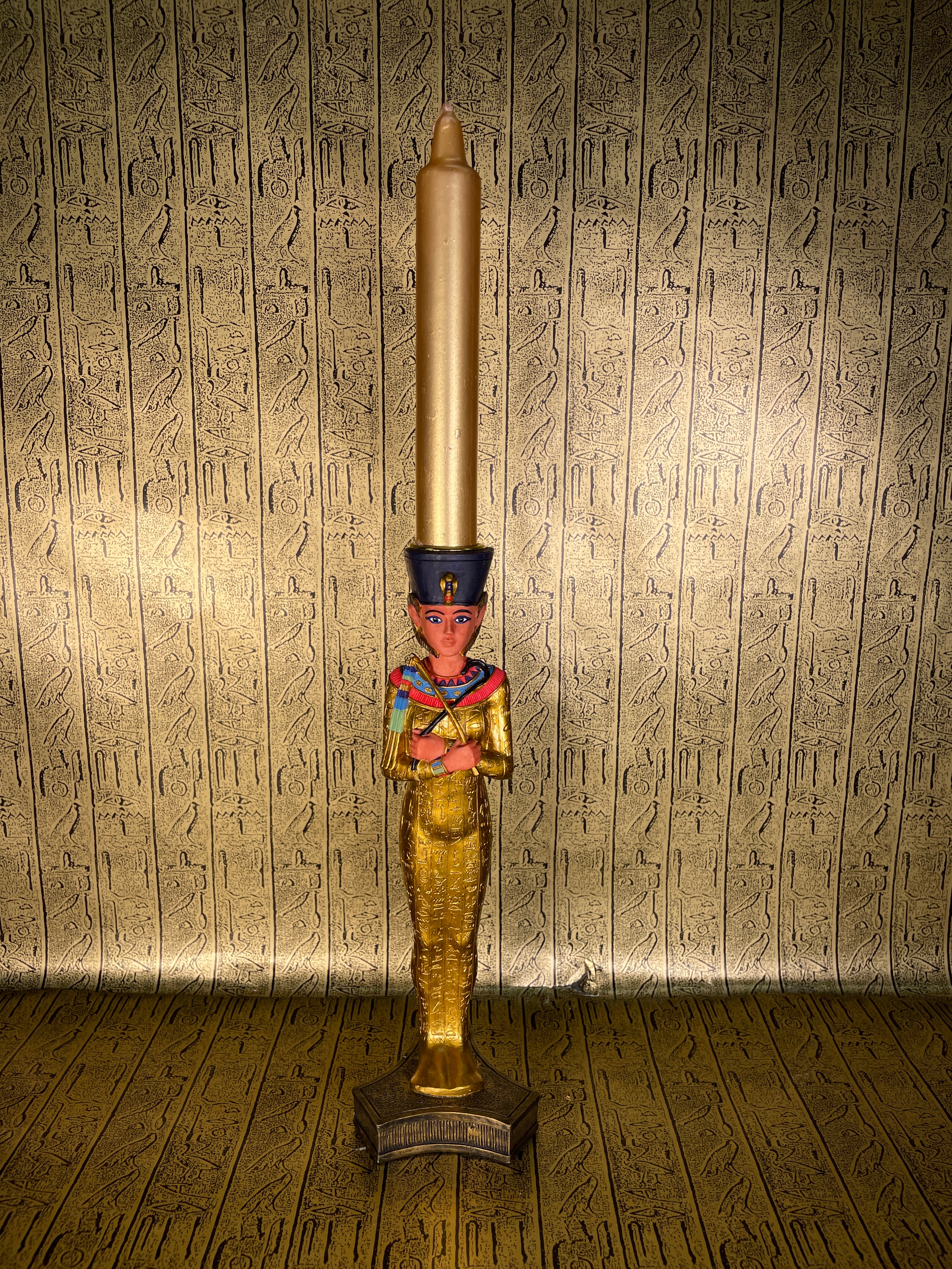 King Taharqa Candleholder