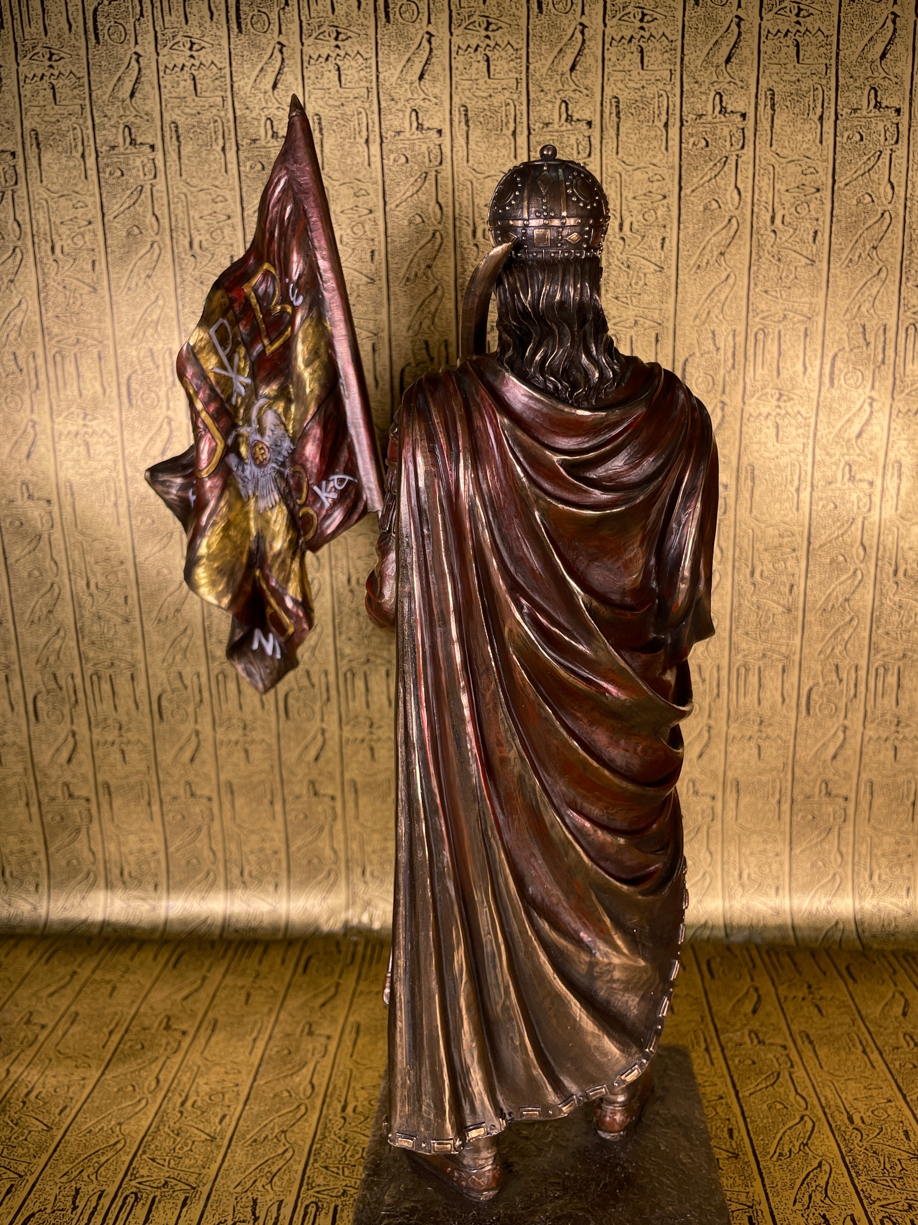 Constantine XI Palaiologos Statue