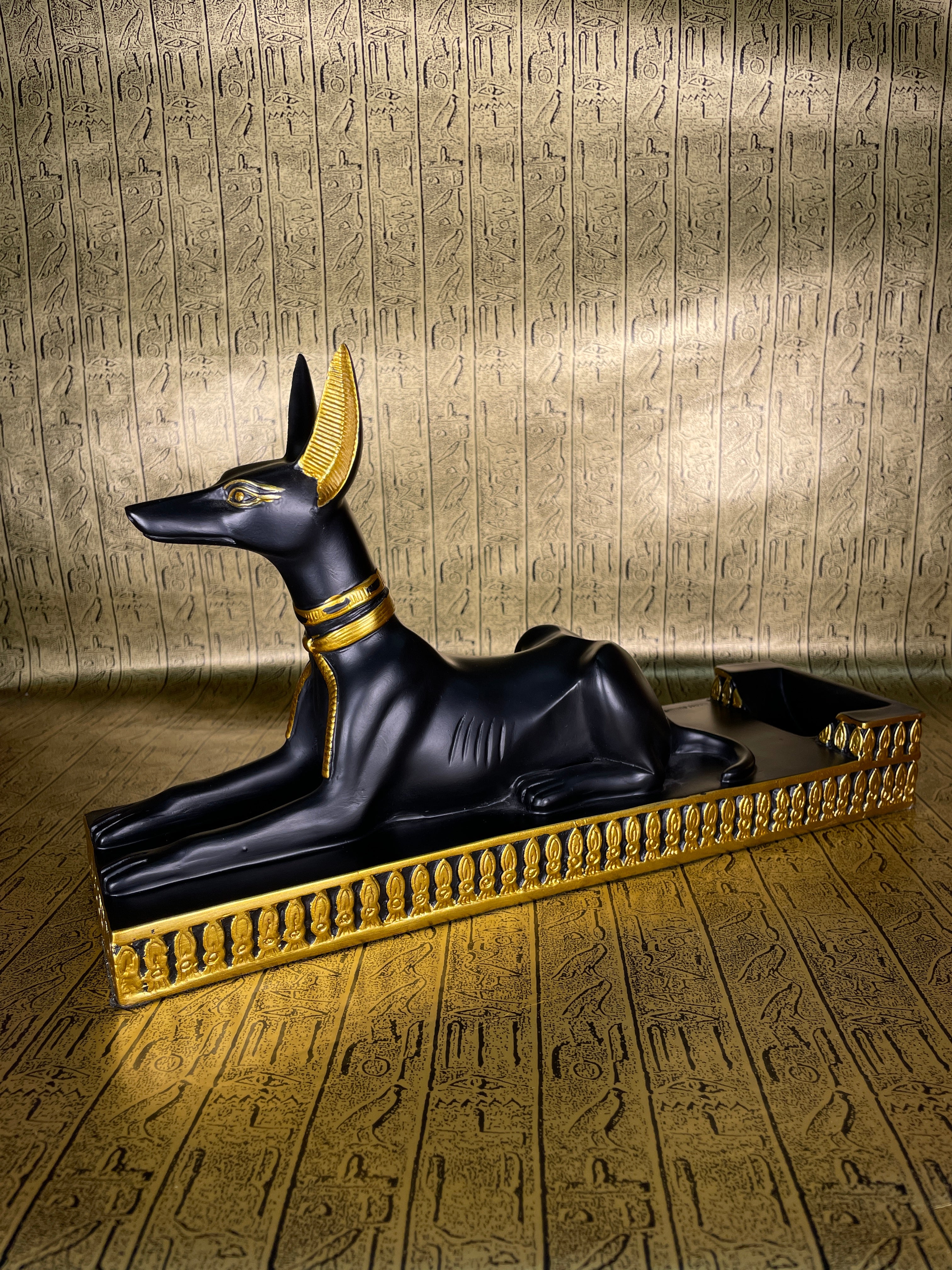 Anubis Wine Bottle Holder