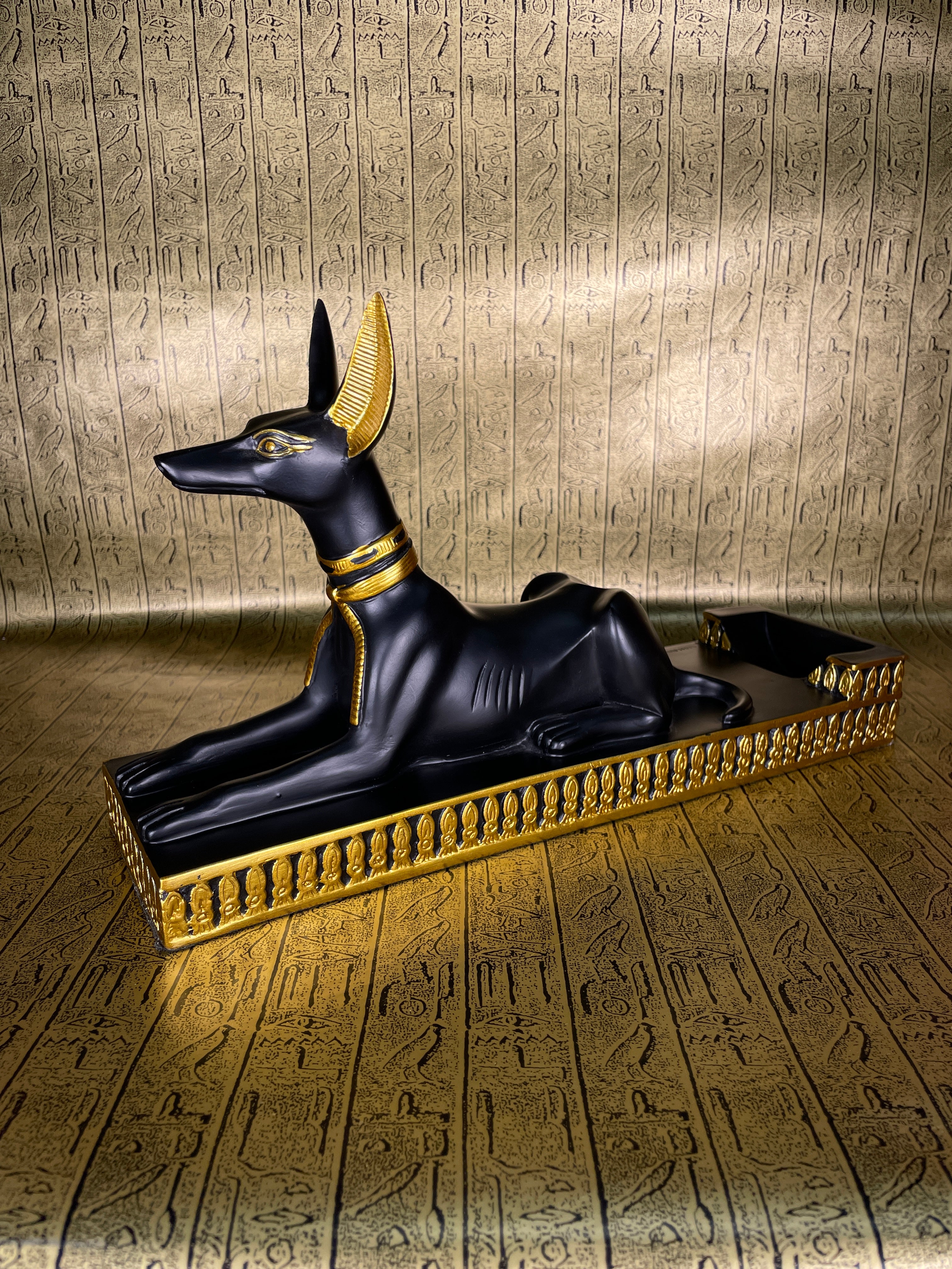 Anubis Wine Bottle Holder