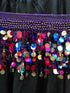 Egyptian Style Belly Dance Hip Scarf - Purple Chiffon Coin Belt with Paillette's for Belly Dancing  Perfect for Beginning Belly Dancing!